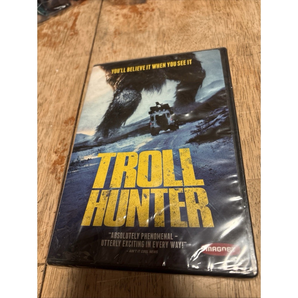 Trollhunter DVD 2011 Magnet Releasing Horror Sci-Fi Cult Classic New Sealed